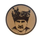 ATATÜRK - Deri Peç - Arma - Leather Patch thumbnail 1