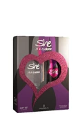 SHE Clubber Kadın Parfüm Seti 50 ml EDT + 150 ml Deodorant - 1