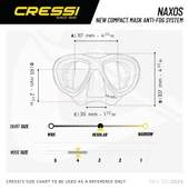 Cressi Naxos Dalış Maskesi - 2