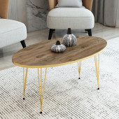 Ceviz Gold Orta Sehpa - 1