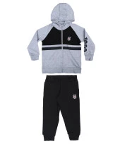 Beşiktaş Orijinal Çocuk Kapüşonlu Eşofman Takımı Hediyelik Ahşap Kutulu - 2