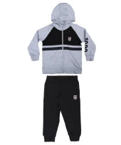 Beşiktaş Orijinal Çocuk Kapşonlu Eşofman Takımı - 1