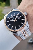 Daniel Klein DKISTE1202 Kadranı Siyah Rose Gümüş Renk Hediye Paketli Takvim ve Gün Fonksiyonlu Erkek Kol Saati thumbnail 1