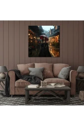 Rönesans Gotik Kadın Portresi Kanvas Tablo thumbnail 2