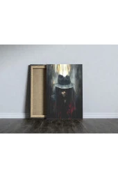 Gotik Adam Rönesans Karanlık Kanvas Tablo thumbnail 2