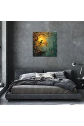 Gotik Dönem Kuş Kanvas Tablo thumbnail 5