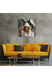 Renaissance Kadın Portresi Kanvas Tablo thumbnail 4