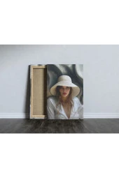 Renaissance Kadın Portresi Kanvas Tablo thumbnail 5