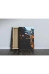 Rönesans Gotik Kadın Portresi Kanvas Tablo thumbnail 5