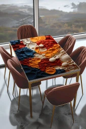 Masa Kaplama Folyosu Mobilya Masa Kaplama Folyo Renkli Yumuşak Görünümlü Şekiller thumbnail 1