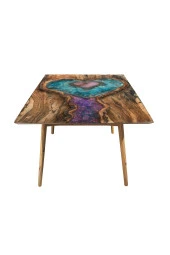 Masa Kaplama Folyosu Mobilya Masa Kaplama Folyoları Ahşap İçerisindeki Kalp Detay thumbnail 3