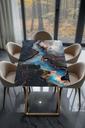 Masa Kaplama Folyosu Mobilya Masa Kaplama Folyoları Lav İçerisindeki Su Detayı thumbnail 2