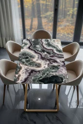 Masa Kaplama Folyosu Mobilya Masa Kaplama Siyah Mermerler thumbnail 2