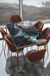 Masa Kaplama Folyosu Mobilya Masa Kaplama Folyoları Lav İçerisindeki Su Detayı thumbnail 1