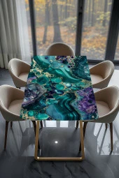 Masa Kaplama Folyosu Mobilya Masa Kaplama Folyoları Yeşil Kabarcıklı Folyo thumbnail 2