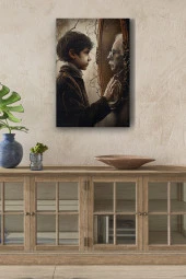 Aynadaki Yaşlı İnsana Bakan Çocuk thumbnail 2