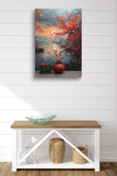 Vazo Resmi Yağlı Kanvas Tablo thumbnail 2