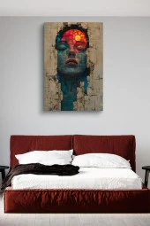 Modern Kadın Yağlı Kanvas Tablo thumbnail 4