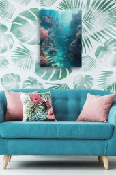 Su Altı Şehri Kanvas Tablo thumbnail 5