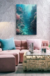 Su Altı Şehri Kanvas Tablo thumbnail 7