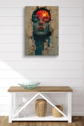Modern Kadın Yağlı Kanvas Tablo thumbnail 3