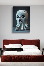 Korkmuş Taş Görünümlü Hayalet Yağlı Kanvas Tablo thumbnail 3