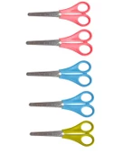 Logon Cetvelli Okul Makası 5 Adet - 1