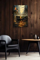 Eski Araba Yağlı Kanvas Tablo thumbnail 6