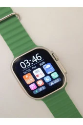 Rabbit Tech i8 Pro Max 49mm Titanyum Kasa Akıllı Saat Güçlendirilmiş Batarya - 3