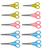 Logon Cetvelli Okul Makası 10 Adet - 1