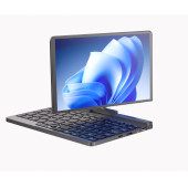 Minibook Katlanabilir Ekranlı Çift Fonksiyon Kullanabilir Mini Laptop - 3