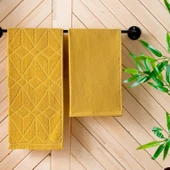 Schafer Home Solid 2 li Kurulama Bezi 40x60 Cm-Hardal - 1