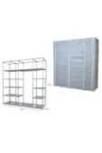 Stark Xtra Çift Yandan Raflı Çelik Profilli Bez Dolap - 4