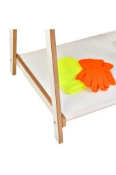 Prado Ahşap Dekoratif Ayaklı Elbise Konfeksiyon Askısı - 5