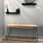 Metal Firkete Demir Masa ve Dresuar Ayağı 90 Cm - 2
