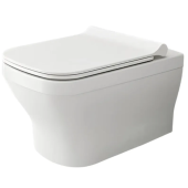 Bocchi Scala Kanallı Asma Klozet 1080-001-0128, Tutti Droplast Yavaş Kapak 0334-001 - 1