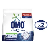 Omo Matik Active Oxygen Toz Deterjan 1,2 Kg x 2 Adet thumbnail 1