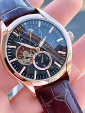 Ferucci Otomatik Ay/Güneş Kadran Özellikli 30 Mt Suya Dayanıklı Erkek Kol Saati EFC.03343.05 thumbnail 3