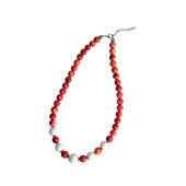 Lületaşı Ebruli Kolye - 1