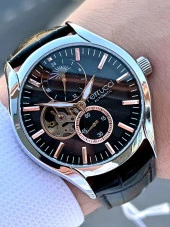 Ferucci Otomatik Ay/Güneş Kadran Özellikli 30 Mt Suya Dayanıklı Erkek Kol Saati EFC.03343.01 thumbnail 1