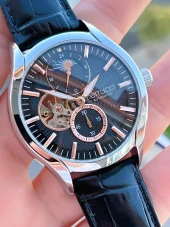 Ferucci Otomatik Ay/Güneş Kadran Özellikli 30 Mt Suya Dayanıklı Erkek Kol Saati EFC.03343.01 thumbnail 3