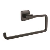 Kare Serisi Paslanmaz Mat Siyah Mutfak Banyo Kağıt Havluluk - 1