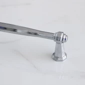 Sütun Krom Metal Kulp 128 mm-12.8 cm Mobilya Çekmece Mutfak Dolabı Dolap Kapak Kulpları Kulbu Kulpu - 3