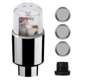 Işıklı Bisiklet Araba Sibop Kapağı 2 Adet - 2