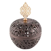 Nusnus Bakır Büyük Ajur Elma Karartma thumbnail 2