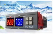 STC-3028 dijital sıcaklık nem ölçer 110-220V 10A termostat çift ekran termometre - 9