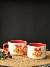 Newyear Kurbags 2 li Kupa 200 Ml Kırmızı - 2