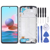 Xiaomi Uyumlu M2101K7BG Redmi Note 10S Ekran Lcd Dokunmatik Full Çıtalı TFT (AAA Kalite) - 1
