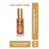 the fair. Sun Light Shine SPF 50+/PA++++ Vücut ve Saç Yağı 30 ml - 1