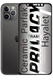 iPhone 11 Pro Hayalet Ekran Koruyucu Cam Parlak Seramik - 2
